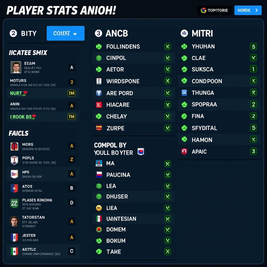 DLS 2023 Player Stats Overview