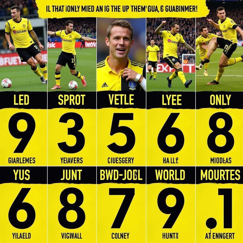 Dortmund's Number 9 Legacy: A History of Goalscorers