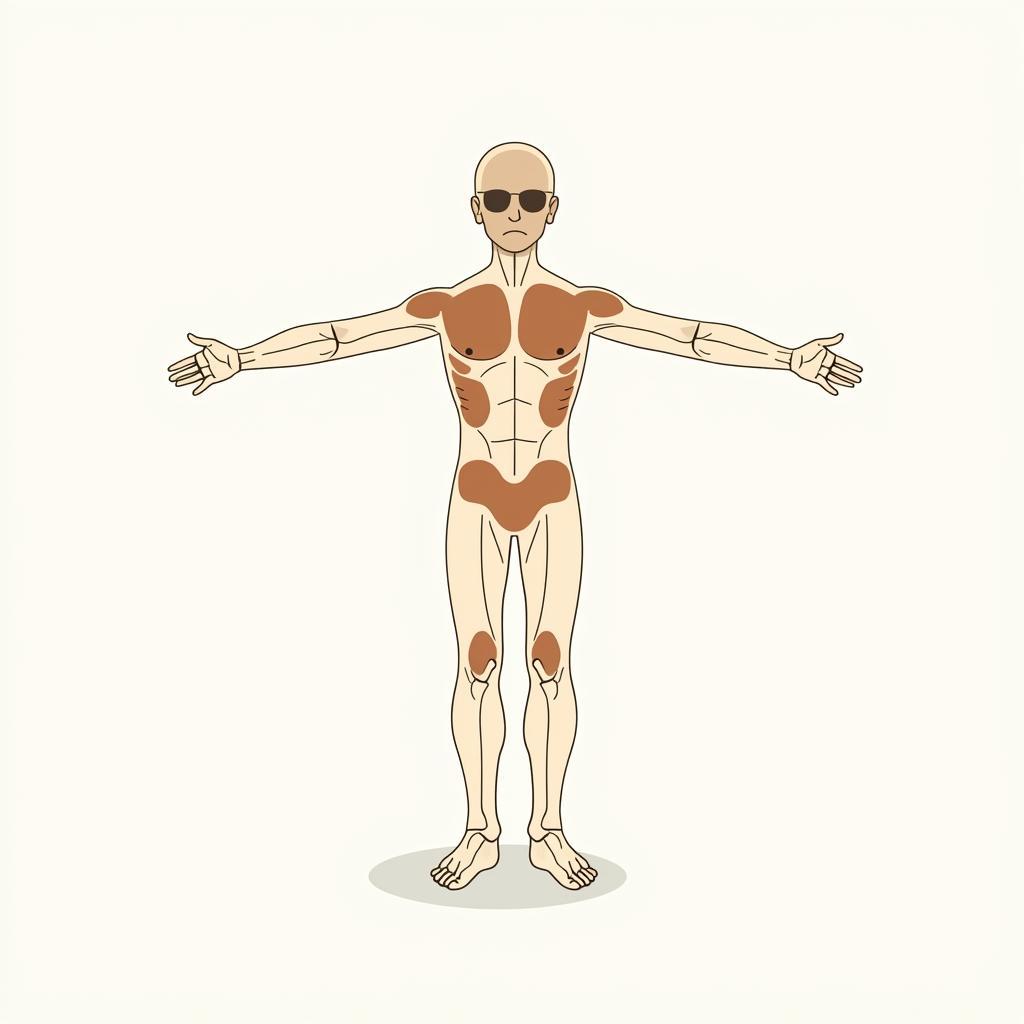 Adding Muscle Structure to Football Player