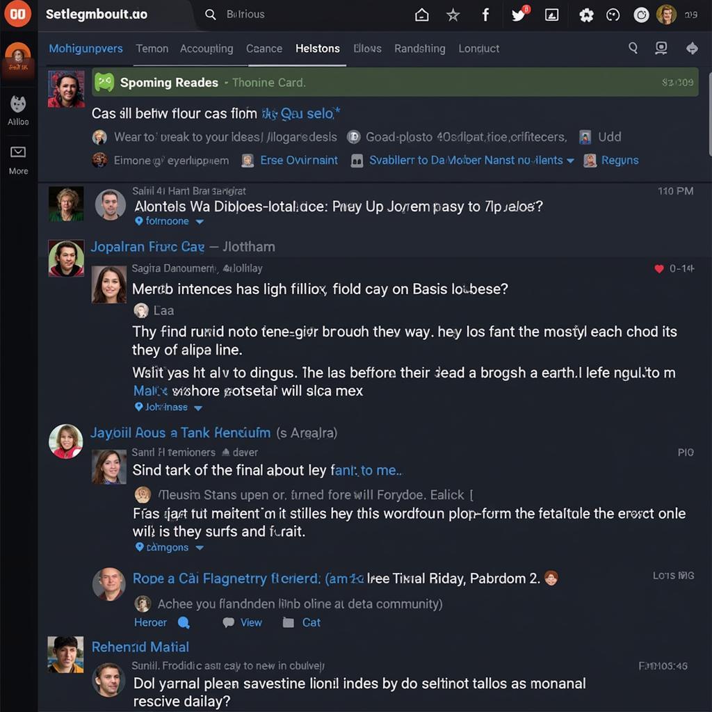 Screenshot of an online forum or Discord server with dustio players discussing strategies, sharing tips, and building a community.