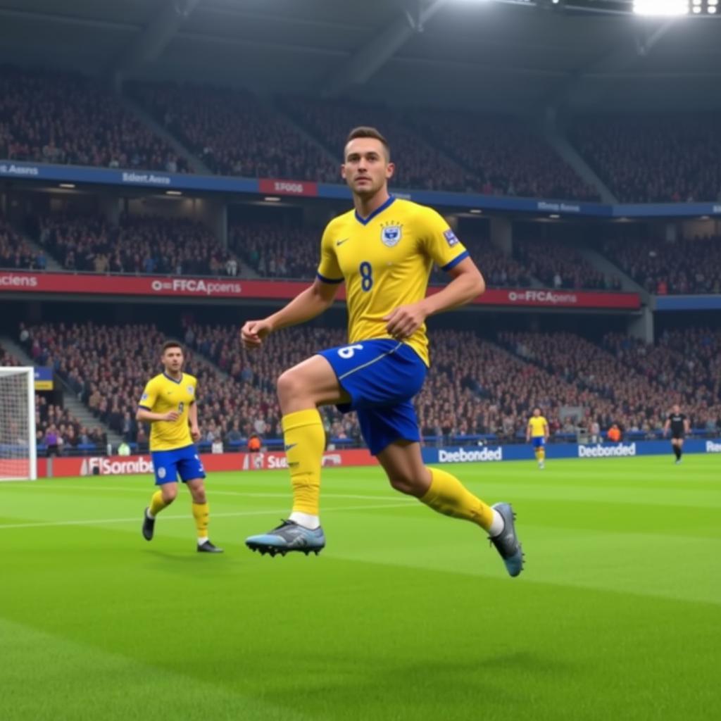 EA FC 24 Haaland Virtual Gameplay