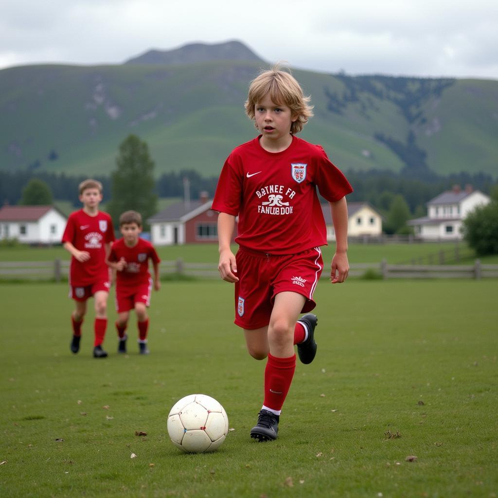 Erling Haaland's Childhood in Bryne