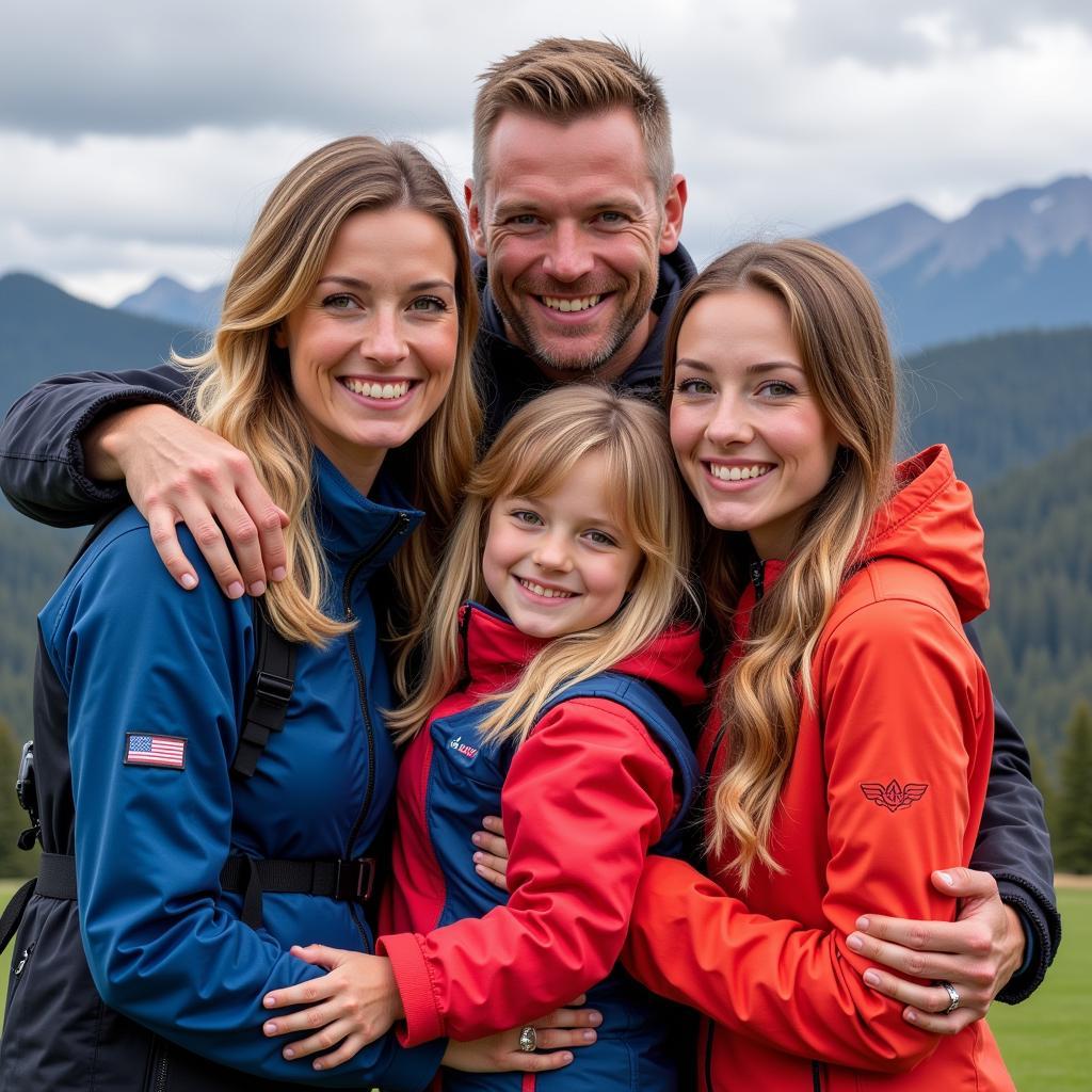 Erling Haaland Celebrating with Family