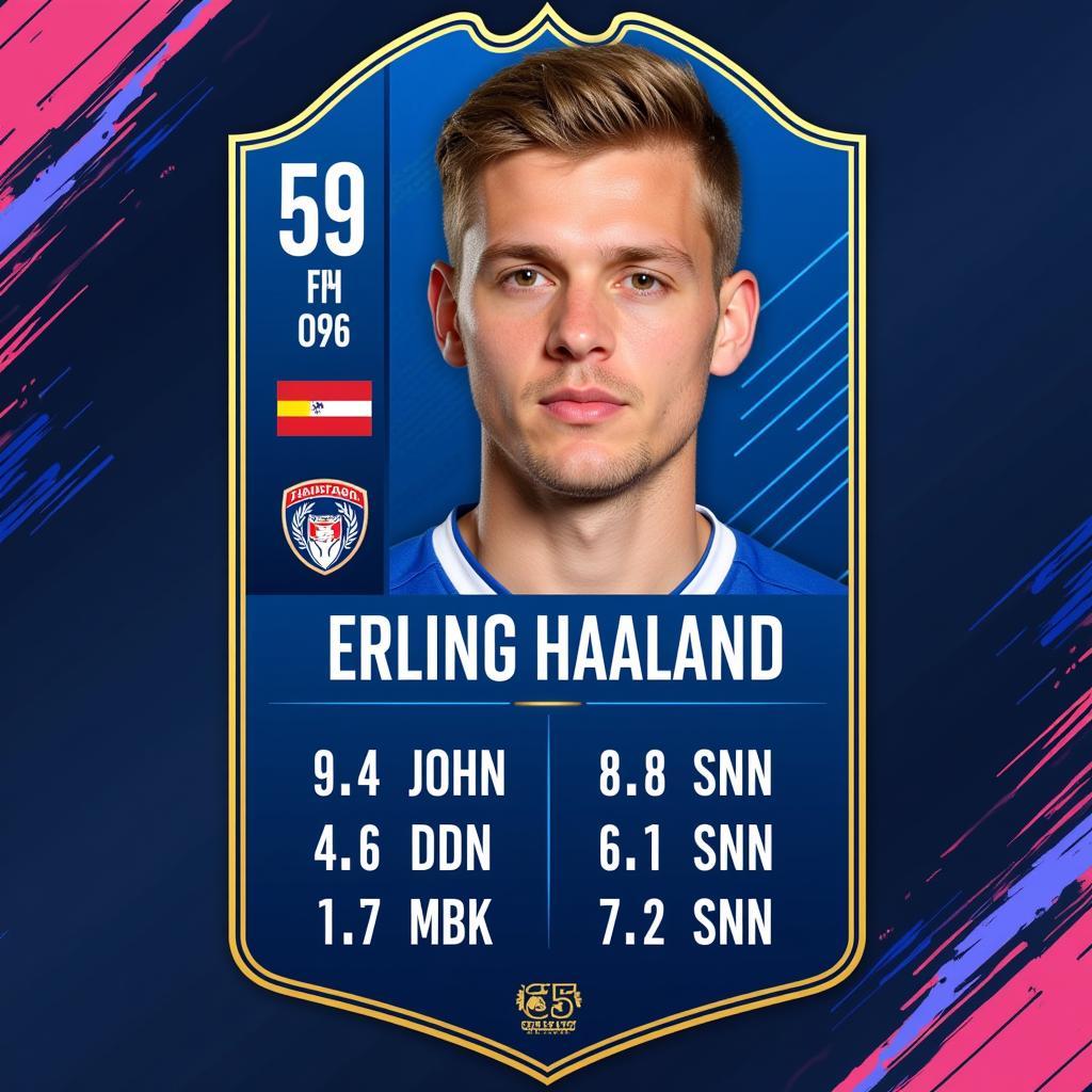 Erling Haaland FIFA 19 Player Card