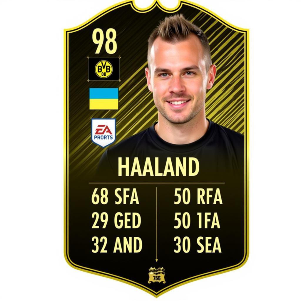 Erling Haaland FIFA 21 Ultimate Team Card