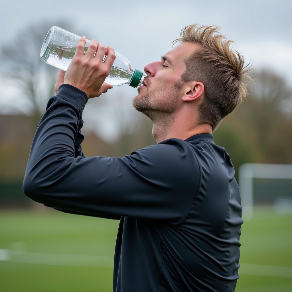 Erling Haaland's Hydration Routine