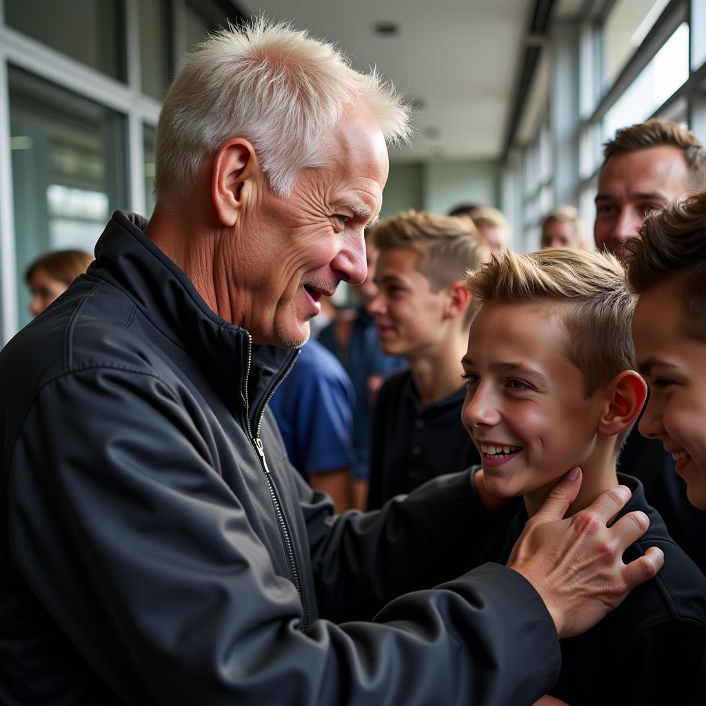 Erling Haaland Interacting with Fans