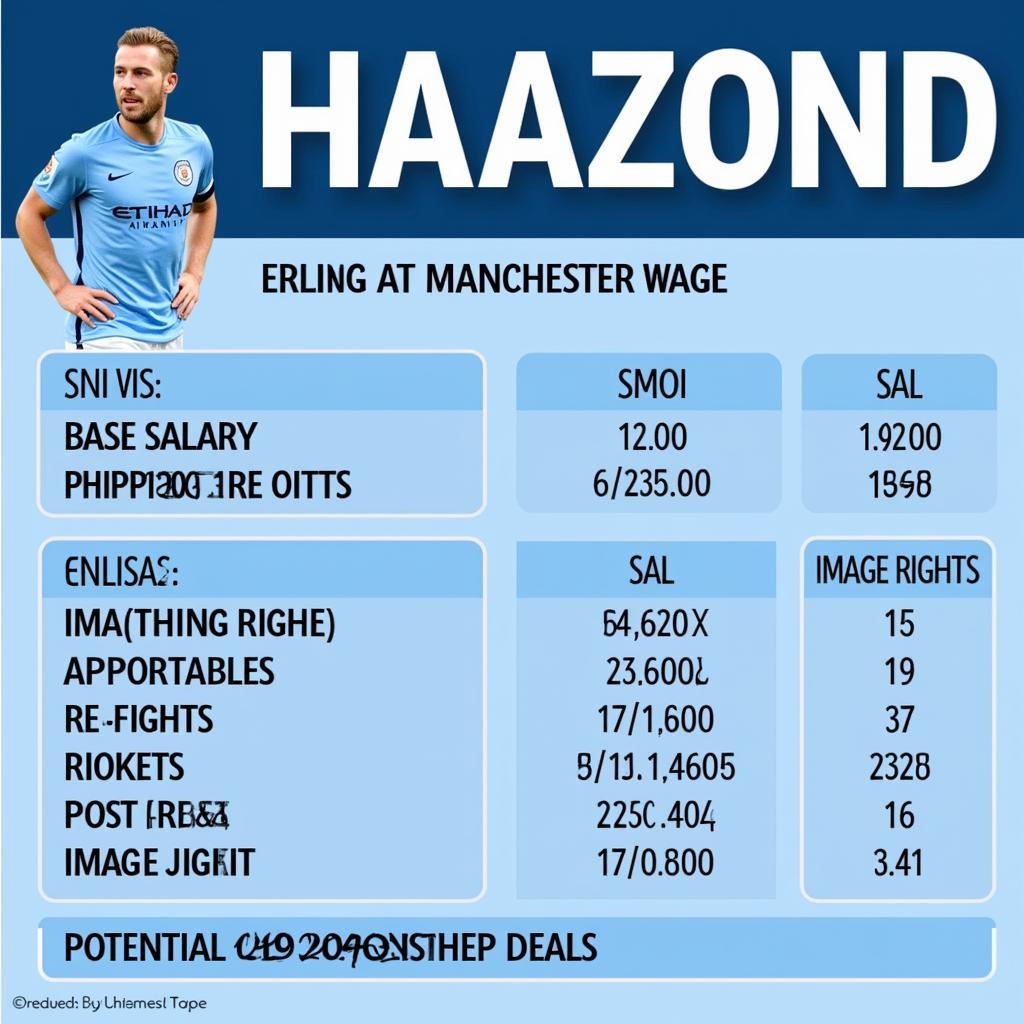 Erling Haaland's Manchester City Wage Breakdown