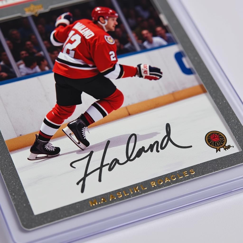 Erling Haaland Signed Rookie Card