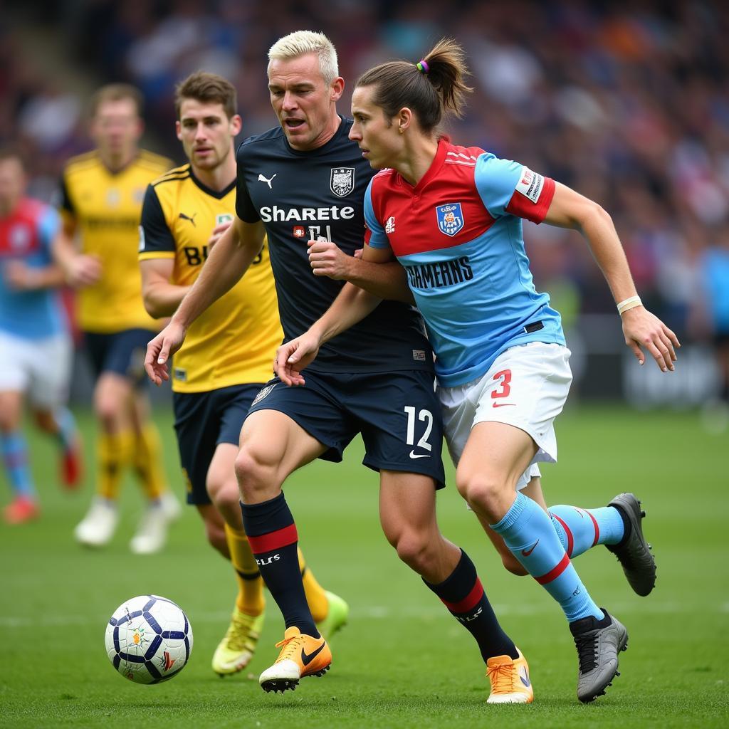 Erling Haaland displays his speed and agility on the pitch.