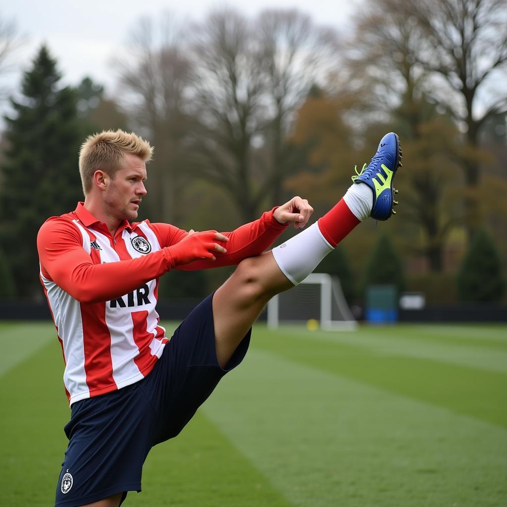 Erling Haaland Training Session