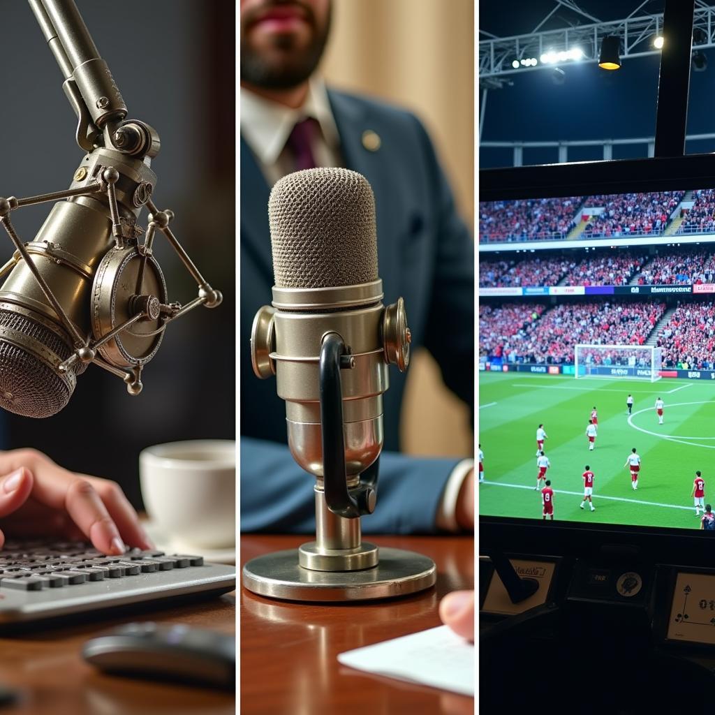 Evolution of Football Commentary: Radio, TV, and Digital