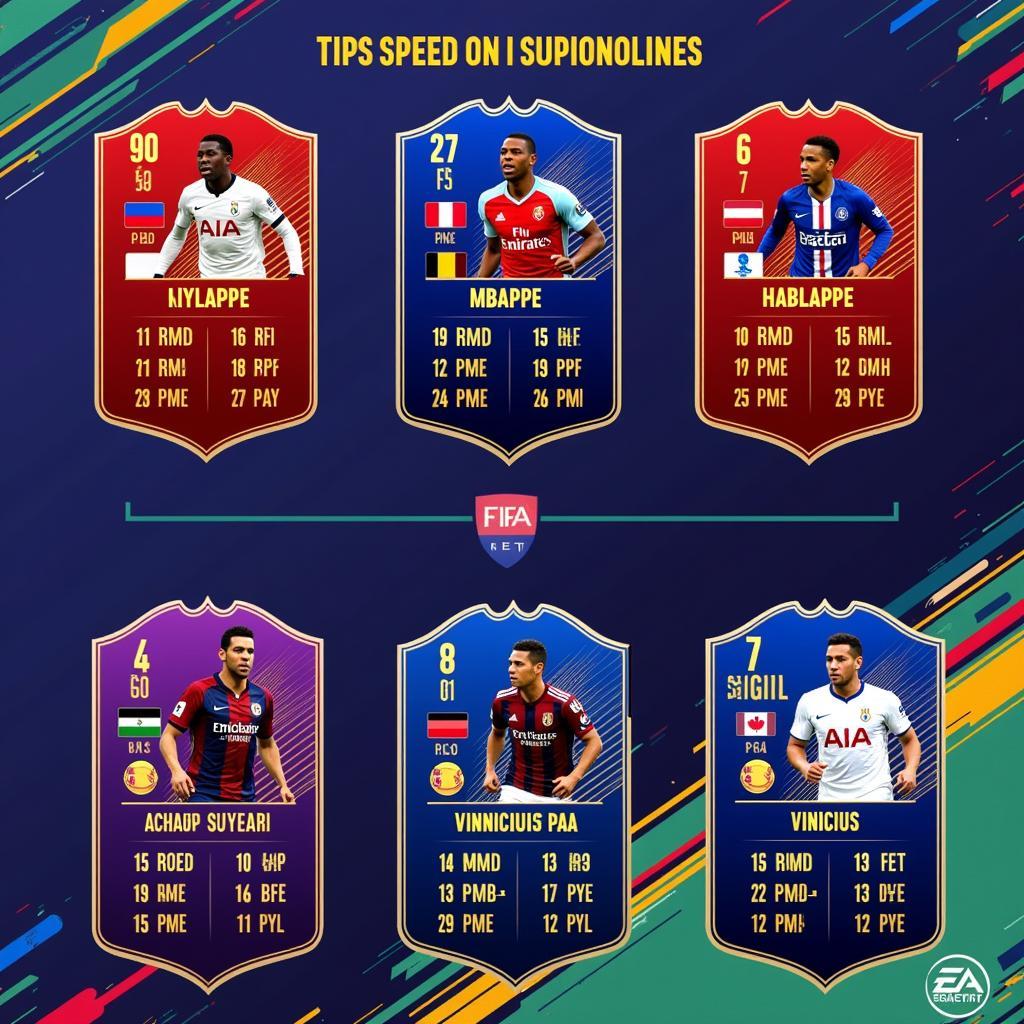 Fastest Young Players in FIFA Online 4: Mbappé, Davies, Hakimi, Vinicius Jr.