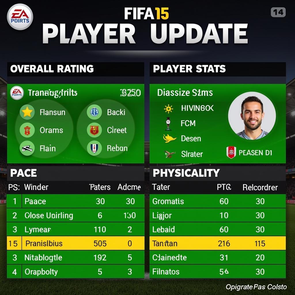 FIFA 15 Player Updates in Action