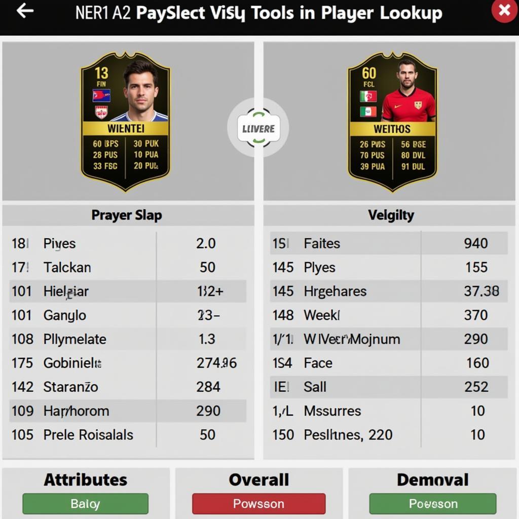 FIFA 3 Player Comparison