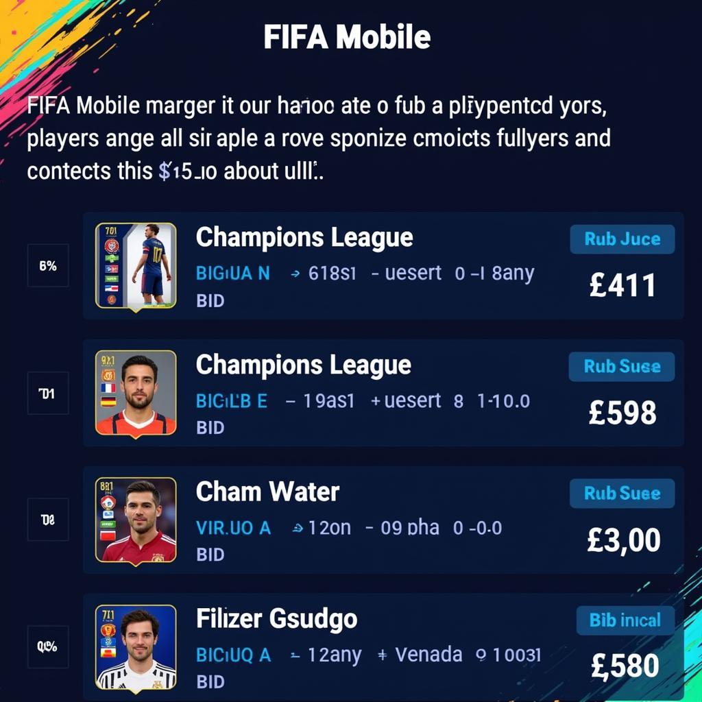 Strategies for Acquiring Champions League Players in the FIFA Mobile Market