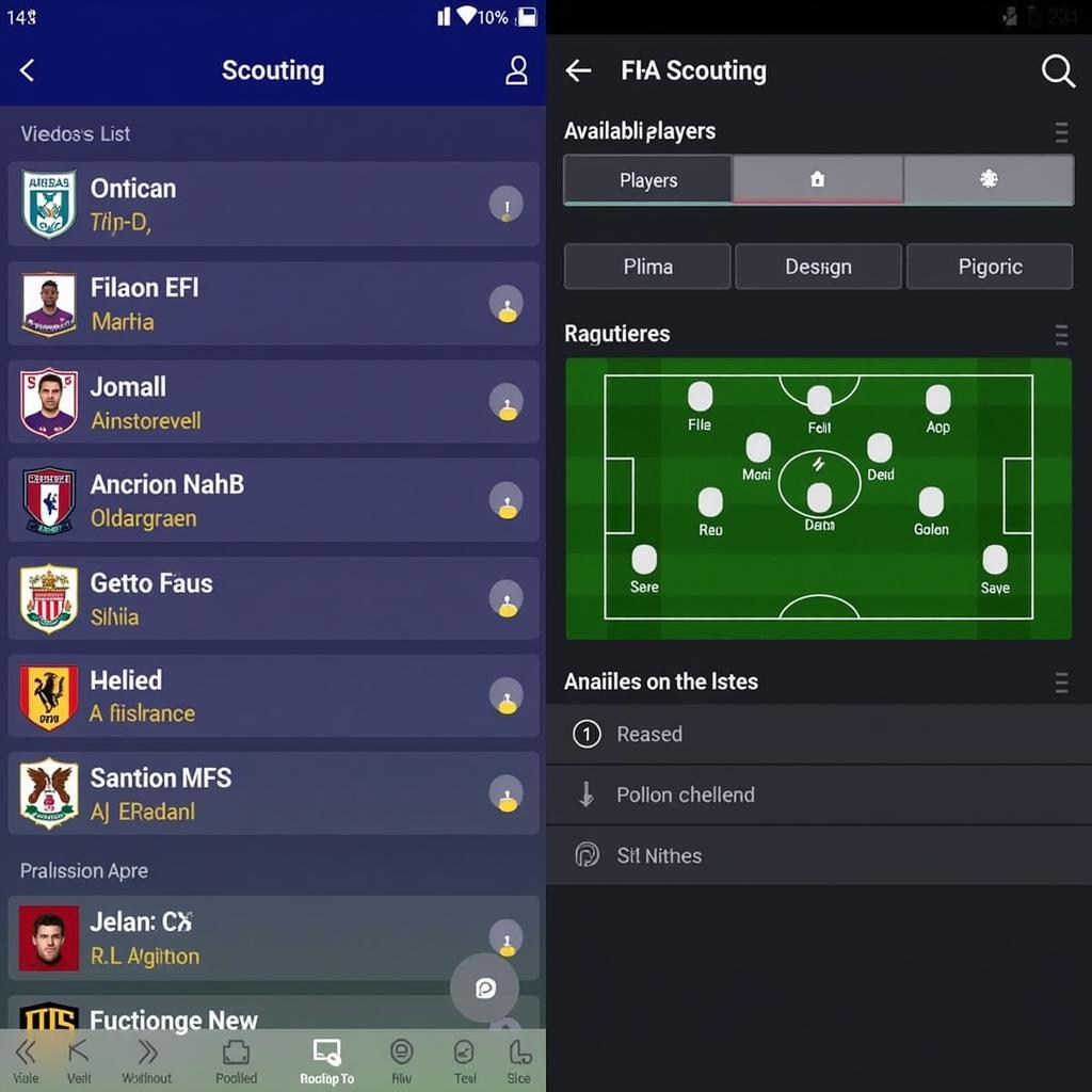 Scouting for Players in FIFA Mobile