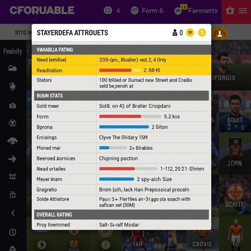 FIFA Online 4 Player Stats