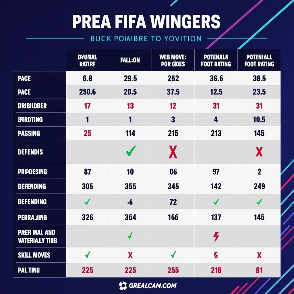 Comparing Stats of Budget-Friendly FIFA Wingers