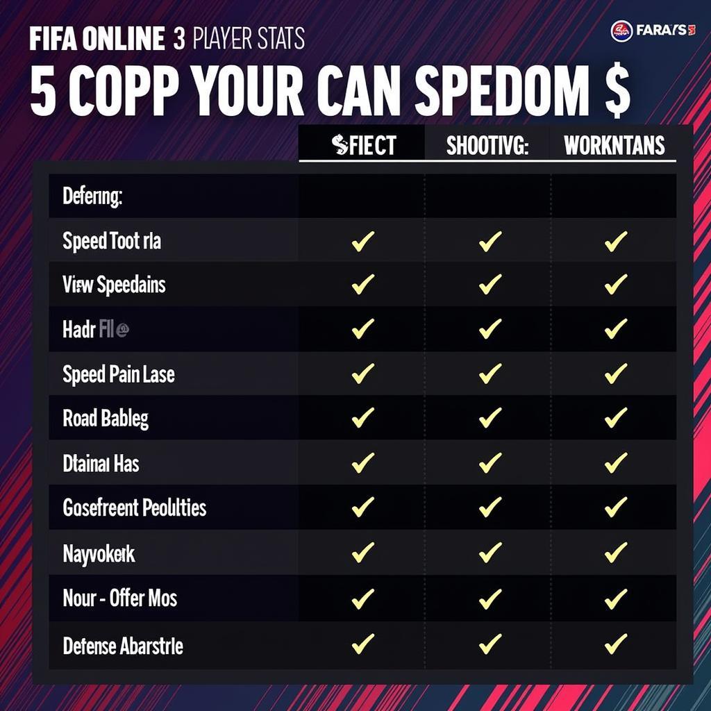 FIFA Online 3 Limited Player Comparison 2017