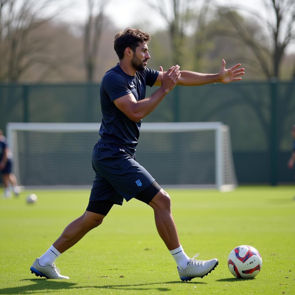 Dynamic Stretching Before Training