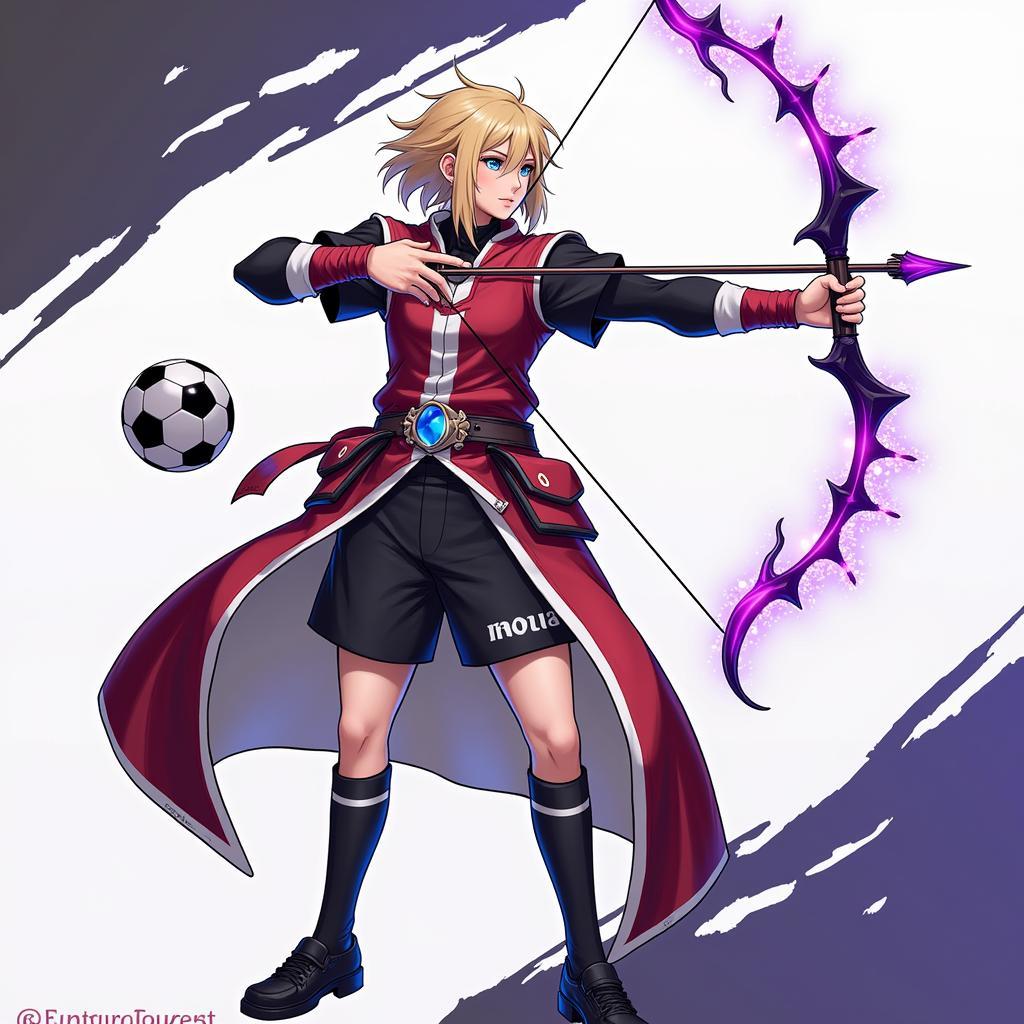 Fan Art Depicting Football Players as FGO Servants