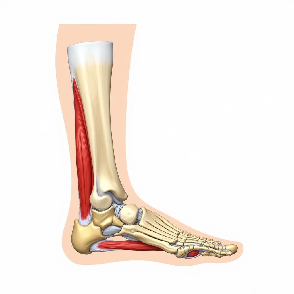 Football Player Foot Anatomy Diagram