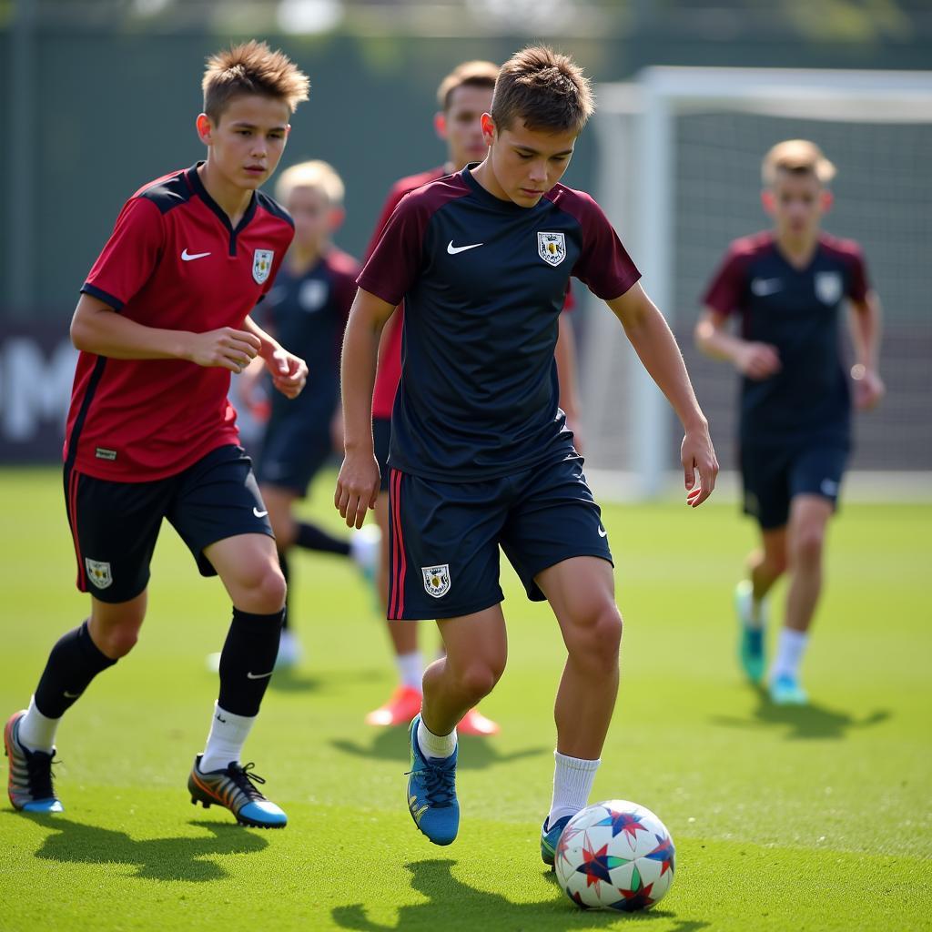 Youth Academy Training Session