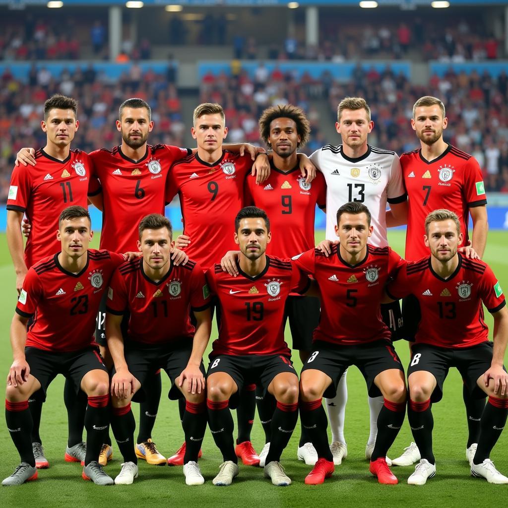 German National Team Roster 2018 World Cup Squad Photo