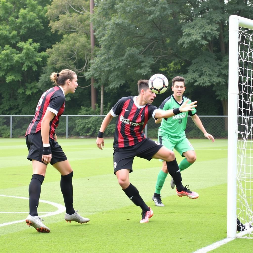 Goalkeeper Handling Headed Backpass