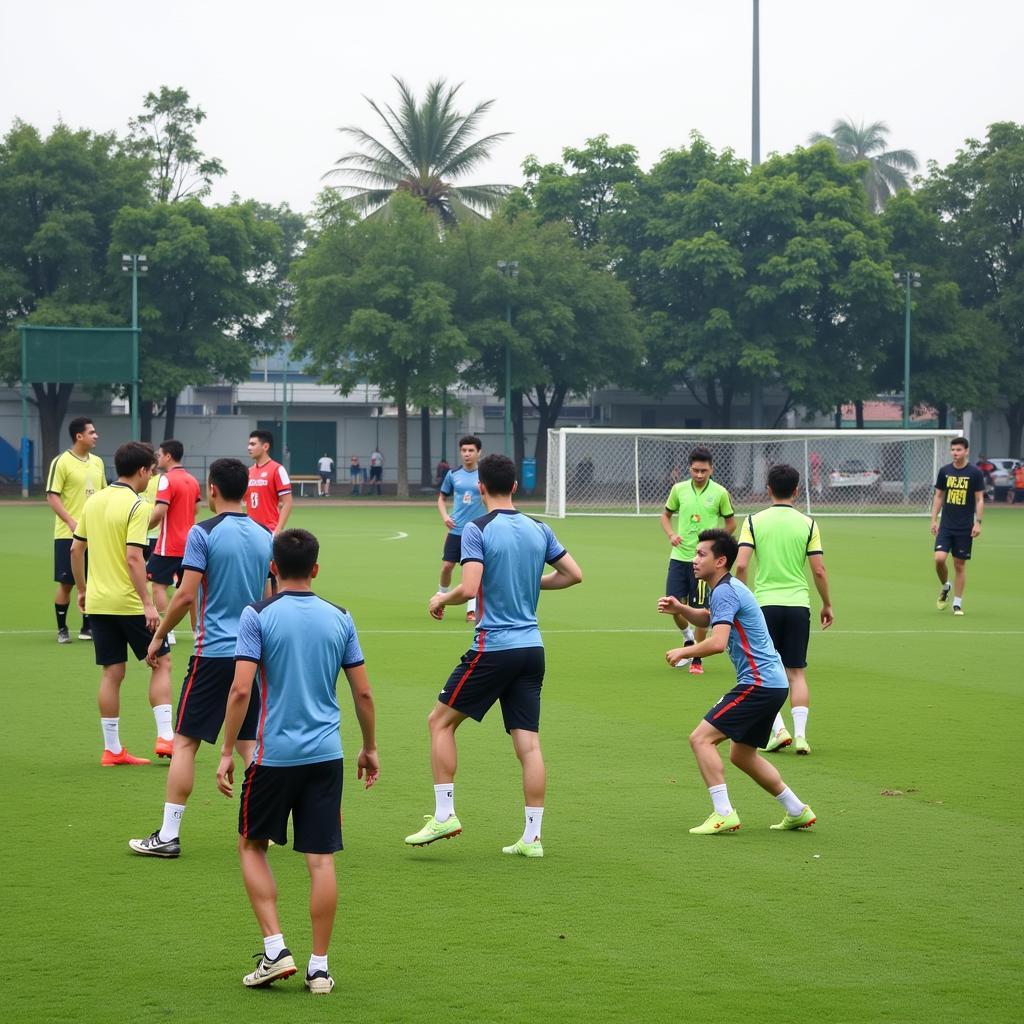 Ha Tinh Team Training Session