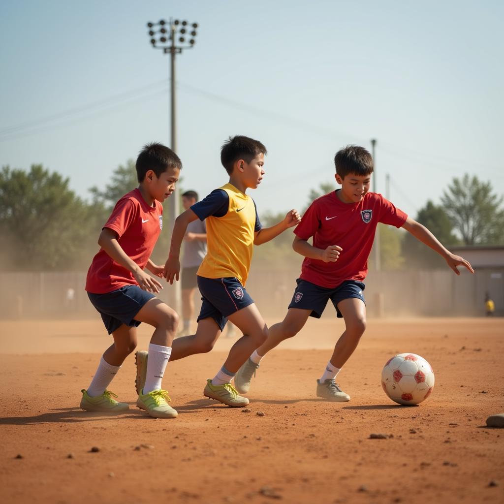 Ha Tinh Youth Football Training