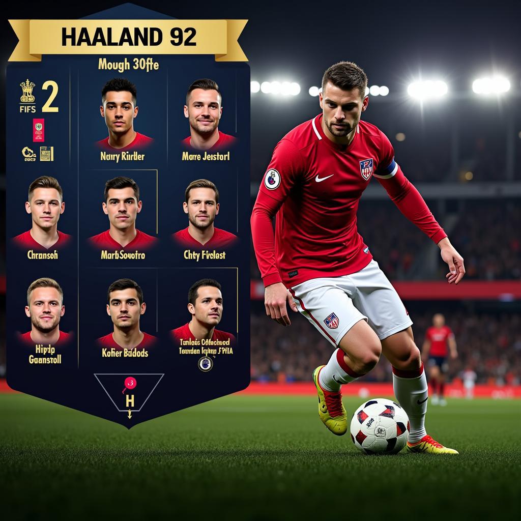 Haaland 92 FIFA 22 Ultimate Team Asset