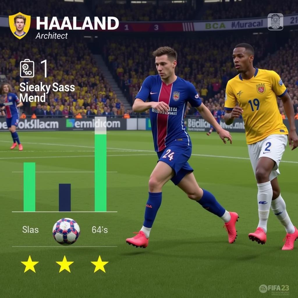 Haaland with Architect Chemistry Style in FIFA 23