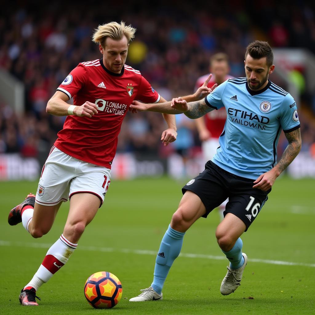 Haaland provides an assist against Bournemouth