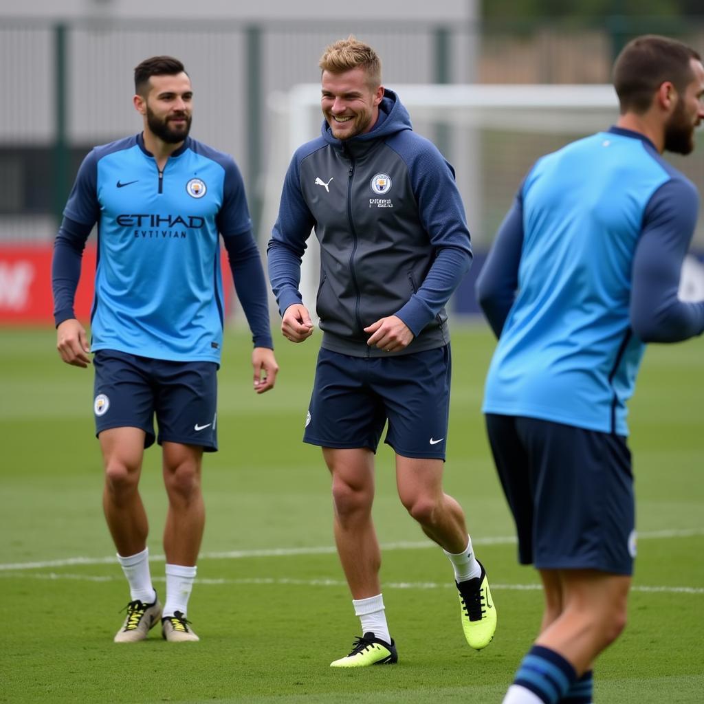 Haaland Back in Training with Man City