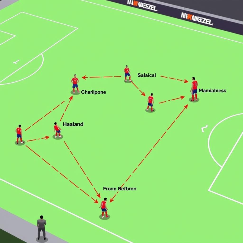 Haaland Barcelona Tactical Analysis