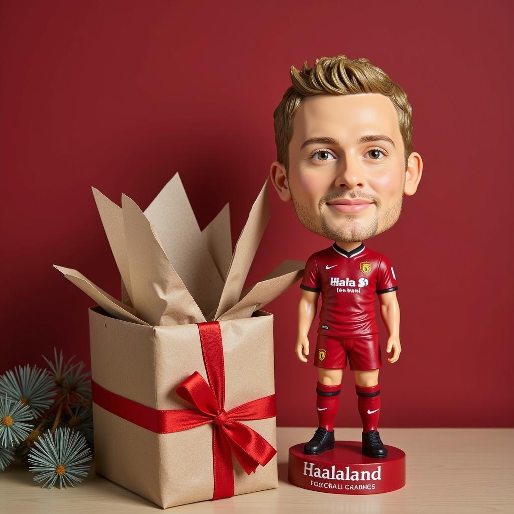 Haaland Bobblehead as a Gift