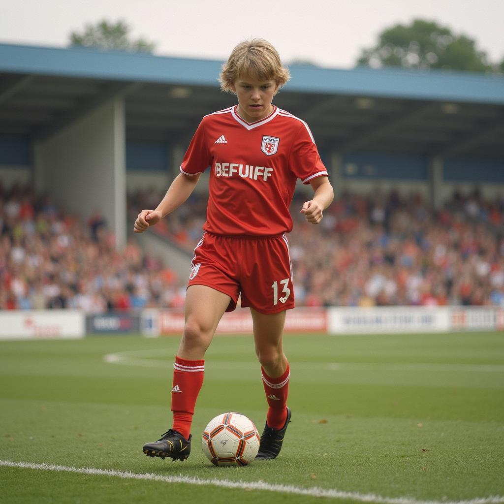 Haaland's early days at Bryne FK