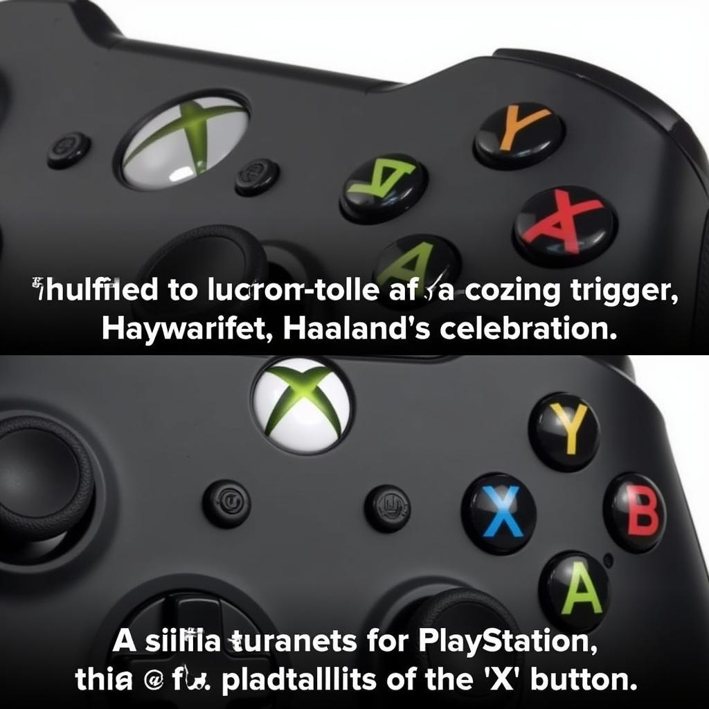 Controller buttons for performing the Haaland celebration in FIFA 23.