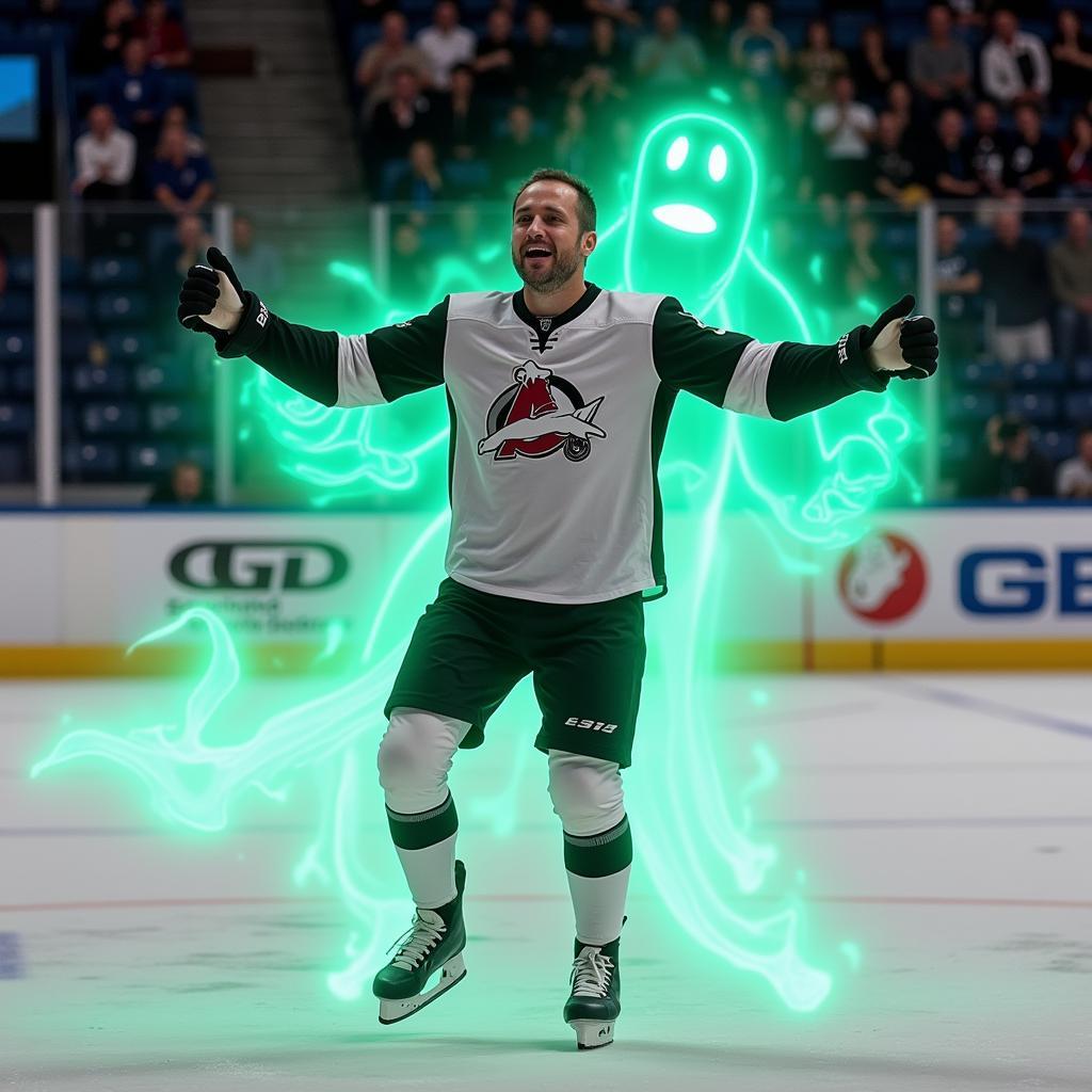 Haaland Goal Celebration Ghostbusters Meme