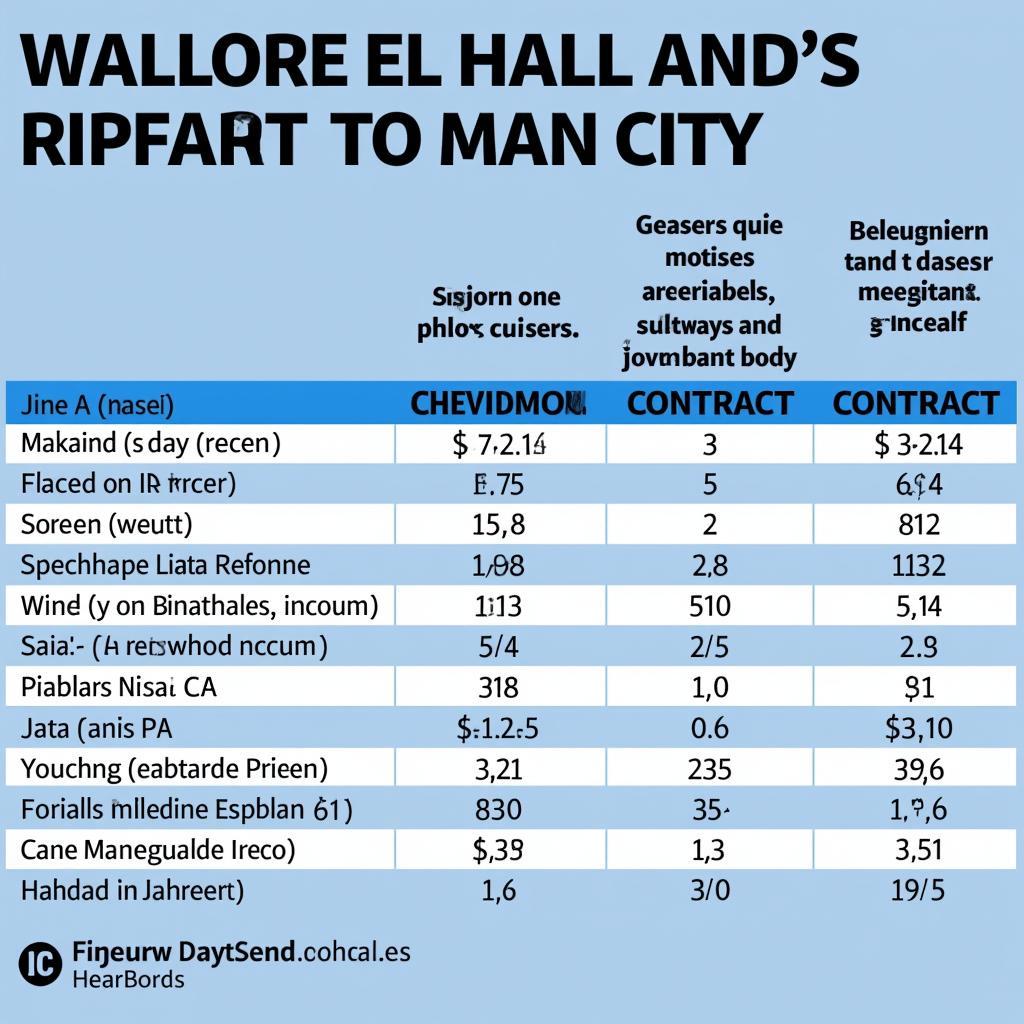 Haaland's Contract Details with Manchester City