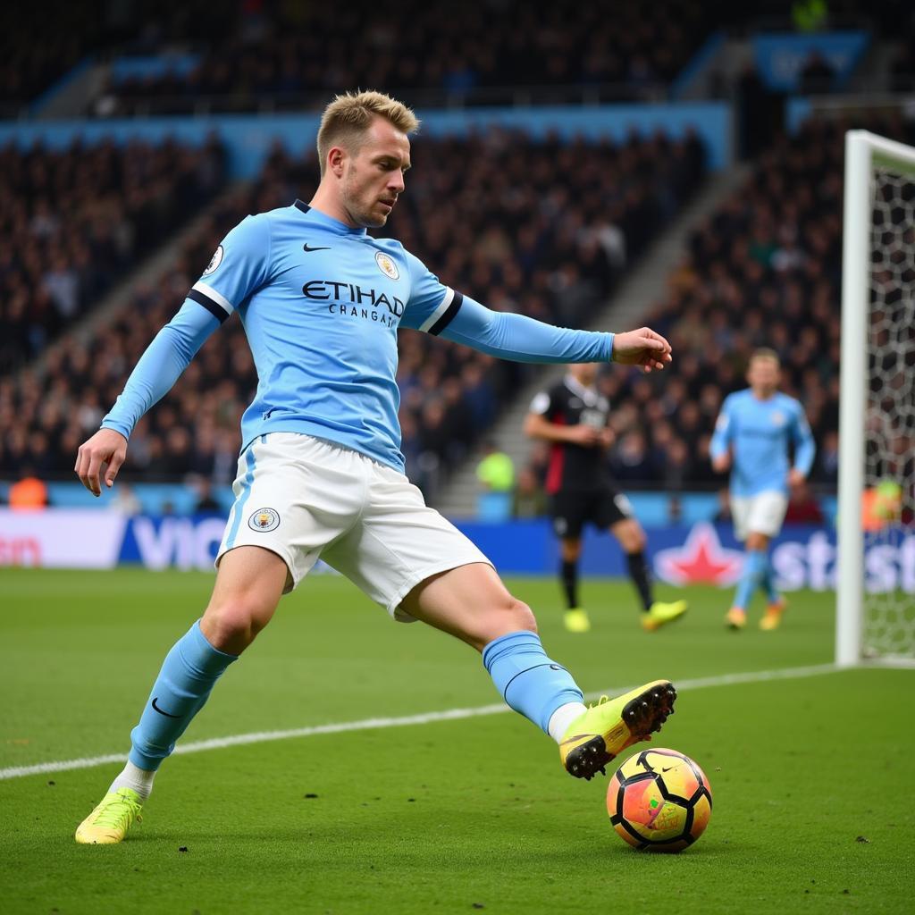 Haaland Scoring for Man City in UCL