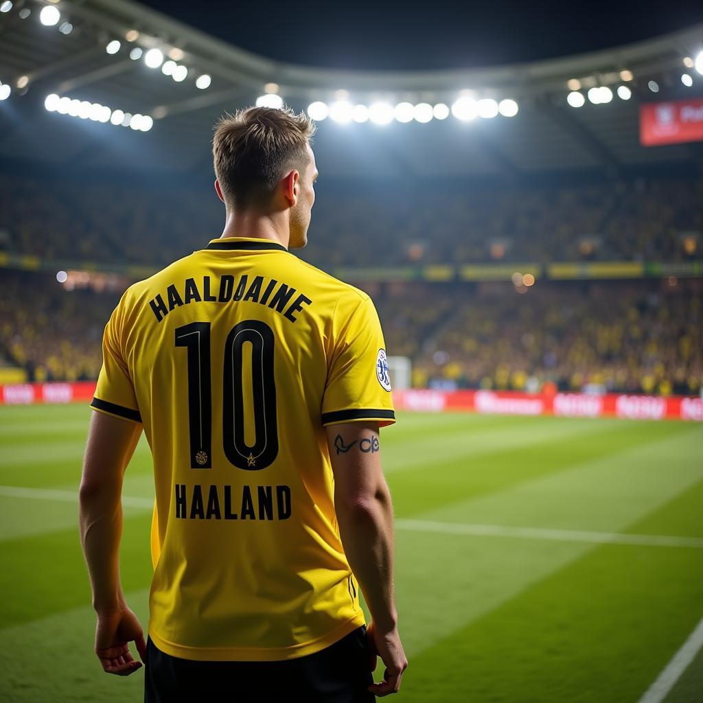 Haaland in a Dortmund Jersey - A potential return?