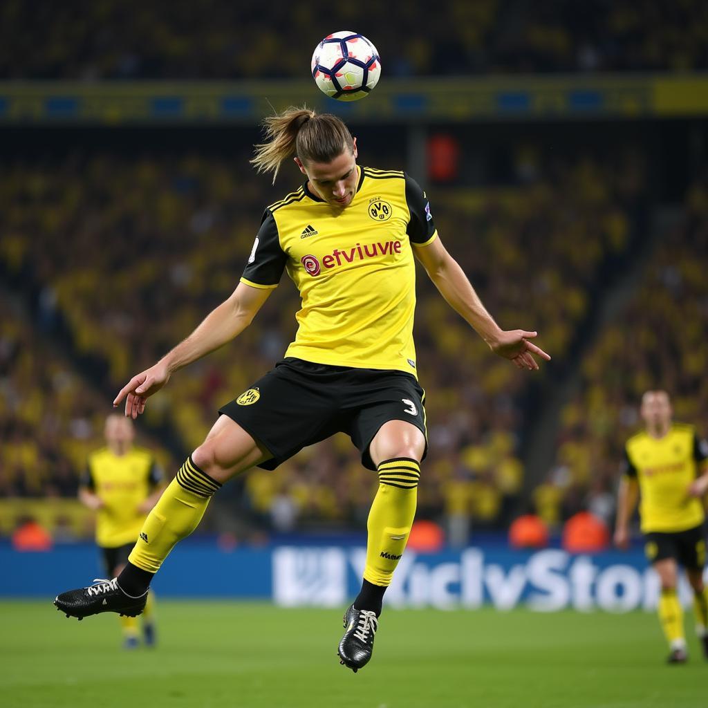 Haaland scores for Borussia Dortmund