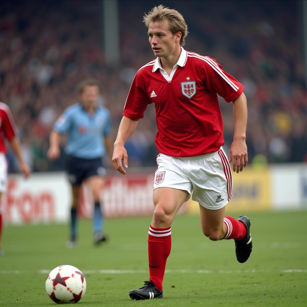 Erling Haaland in his early days with the Norwegian national team