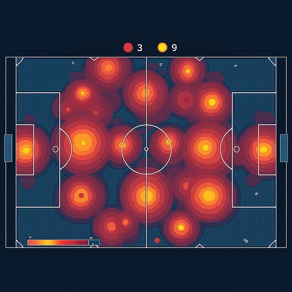 Haaland's Positioning as a False 9