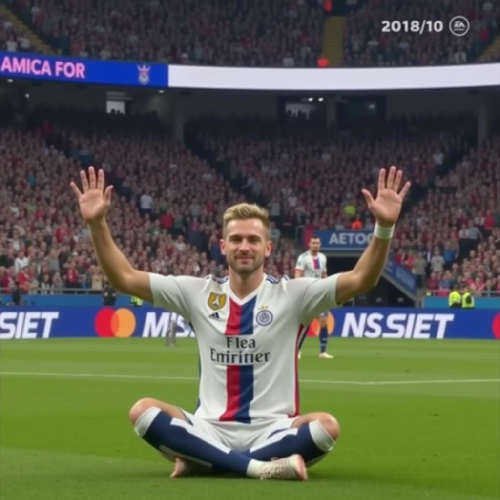 Haaland's Goal Celebration in FIFA 20