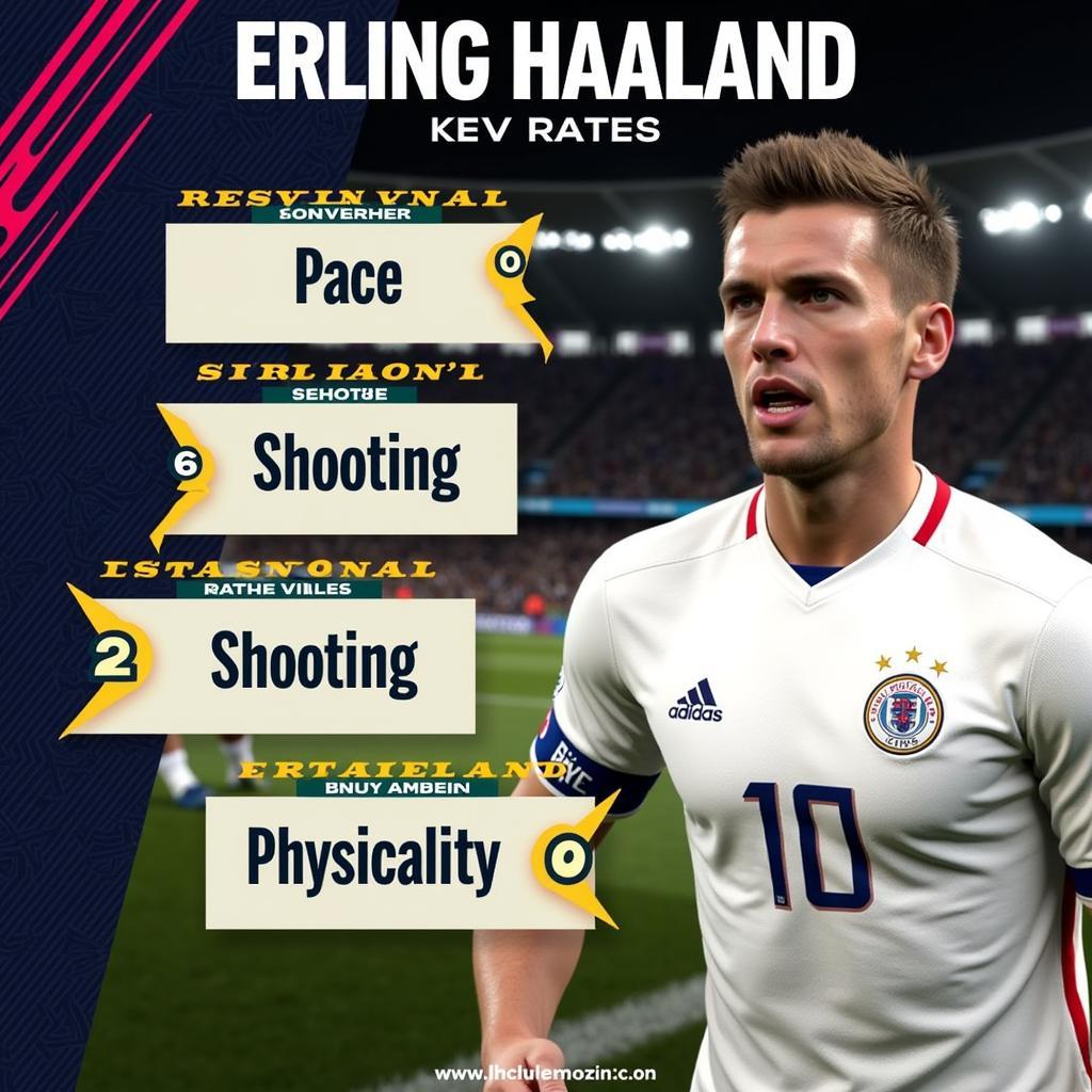 Haaland FIFA 22 In-Game Stats