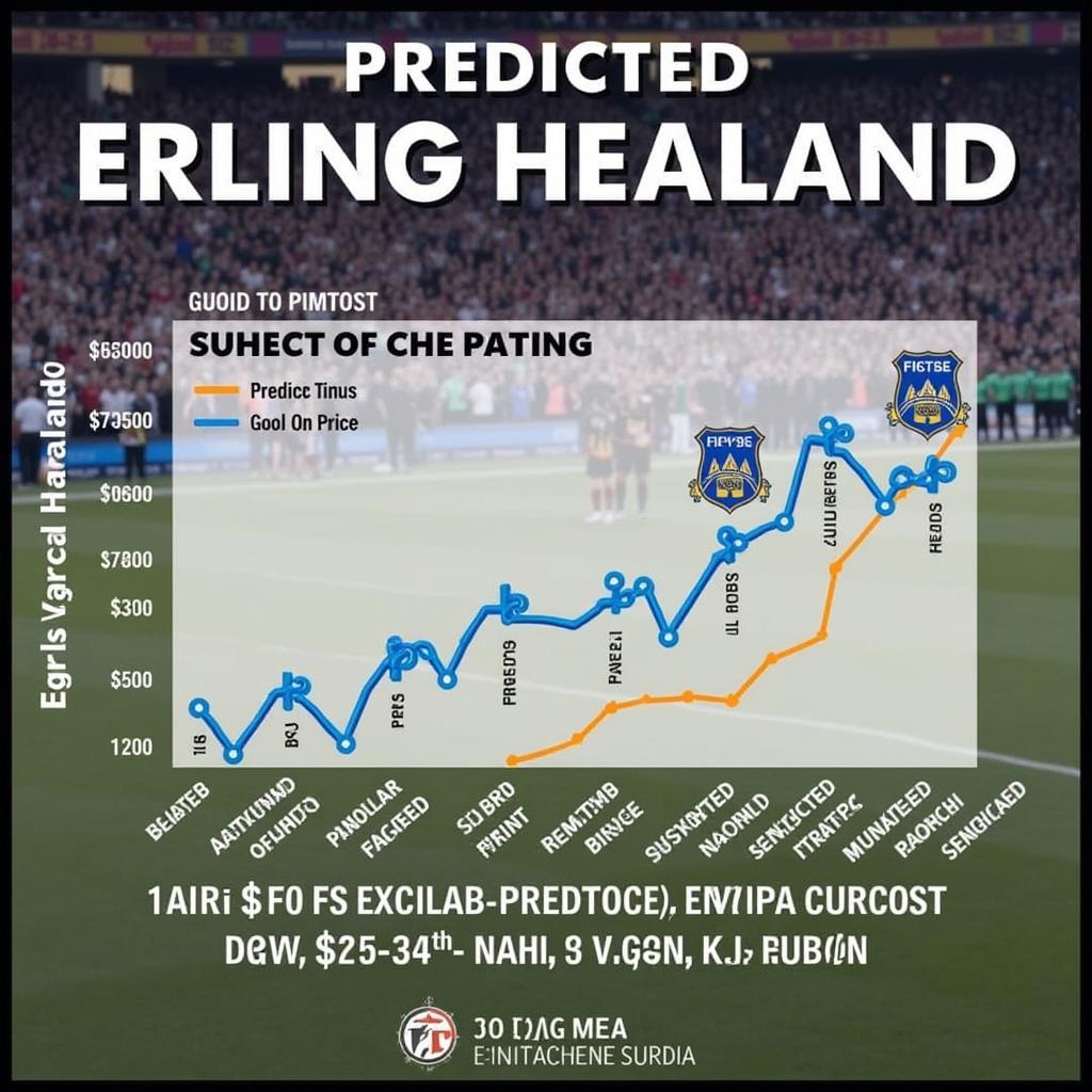 Haaland's FPL Price Prediction Graph